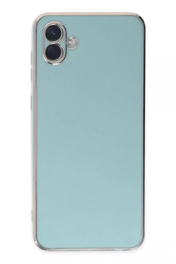 Samsung Galaxy A04 Kılıf Volet Silikon - Açık Yeşil