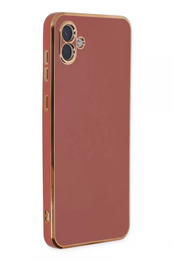 Samsung Galaxy A04 Kılıf Volet Silikon - Kırmızı