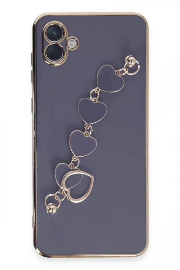 Samsung Galaxy A04E Kılıf Esila Silikon - Gri