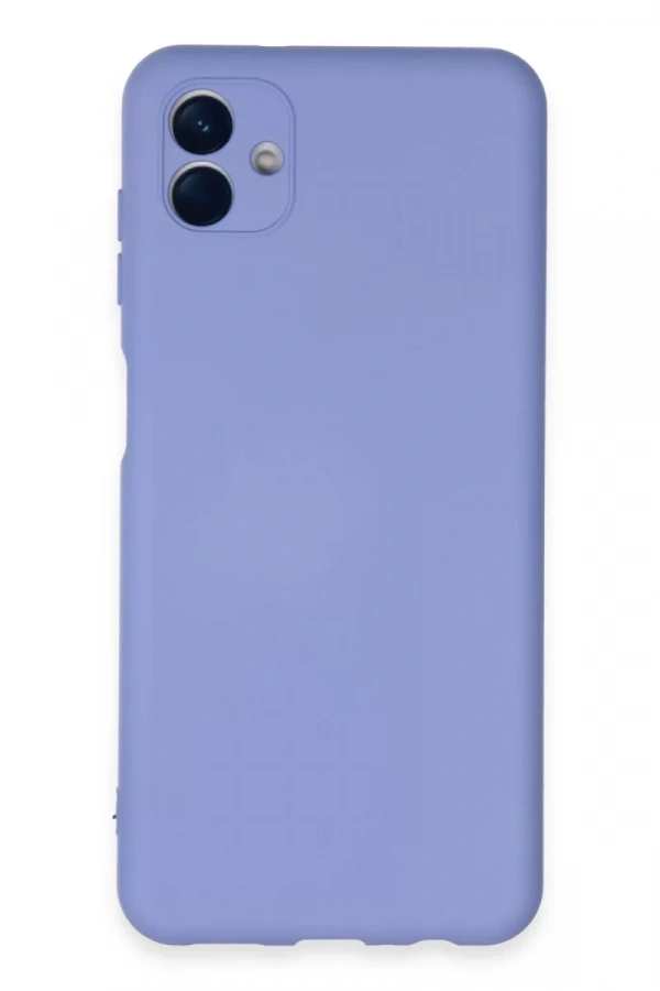 Samsung Galaxy A04E Kılıf Nano içi Kadife Silikon - Lila