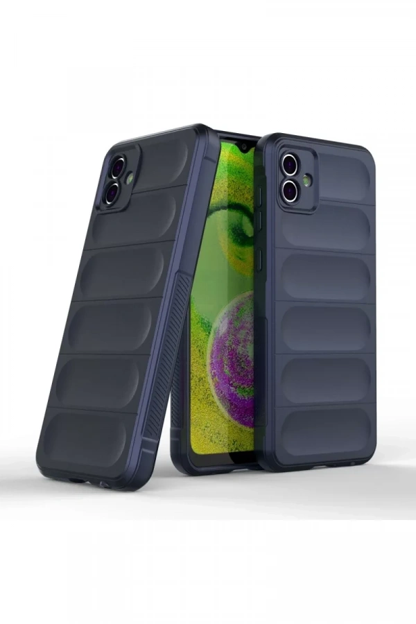 Samsung Galaxy A04E Kılıf Optimum Silikon - Lacivert