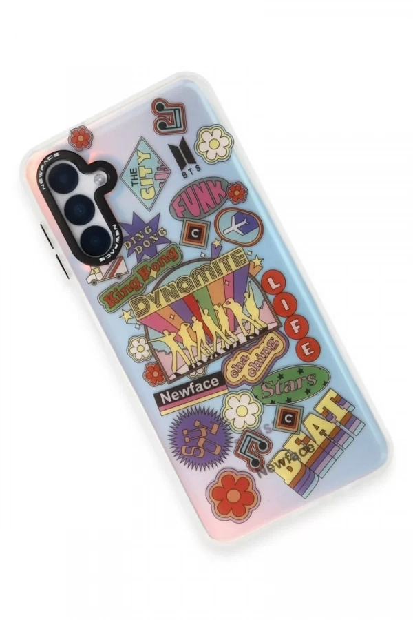 Samsung Galaxy A04S Kılıf Estoril Desenli Kapak - Estoril - 14
