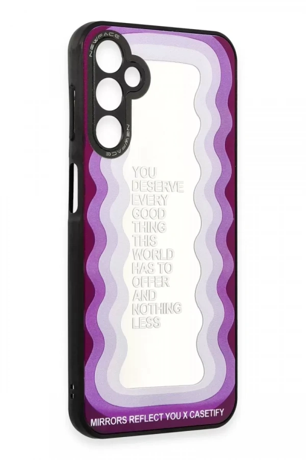 Samsung Galaxy A04S Kılıf Mirror Desenli Kapak - Mirror - 5