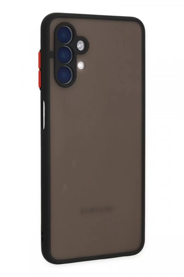 Samsung Galaxy A04S Kılıf Montreal Silikon Kapak - Siyah