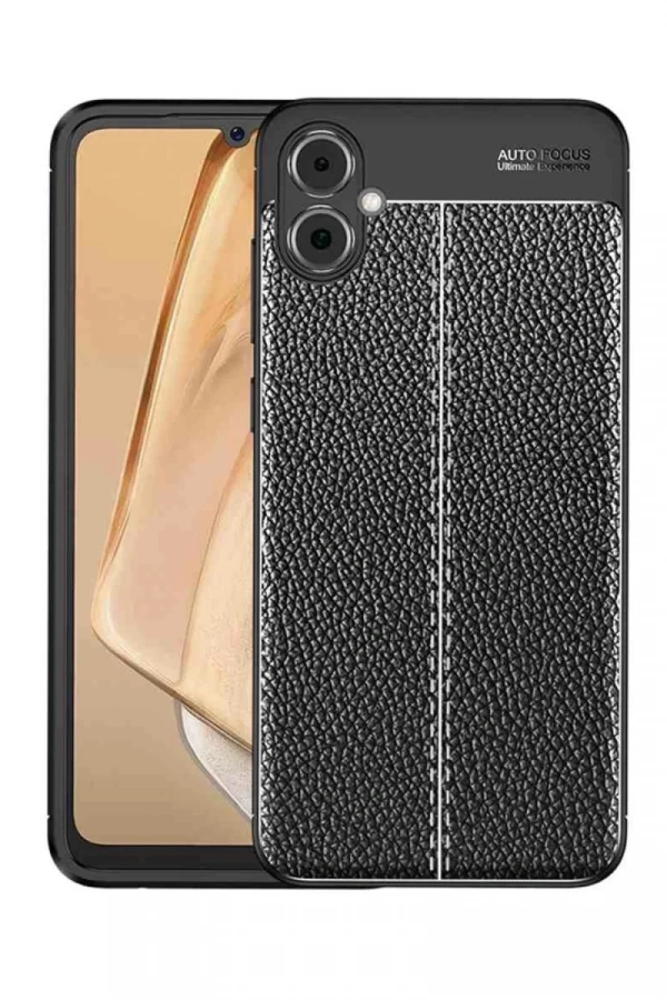 Samsung Galaxy A05 Kılıf Auto Focus Kapak - Siyah