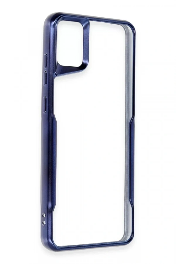Samsung Galaxy A05 Kılıf Boyi Silikon Kapak - Lacivert