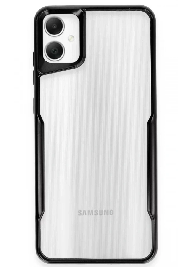 Samsung Galaxy A05 Kılıf Boyi Silikon Kapak - Siyah