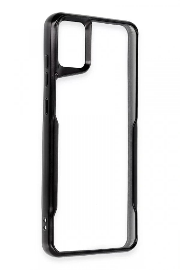 Samsung Galaxy A05 Kılıf Boyi Silikon Kapak - Siyah