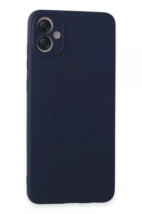 Samsung Galaxy A05 Kılıf First Silikon - Lacivert