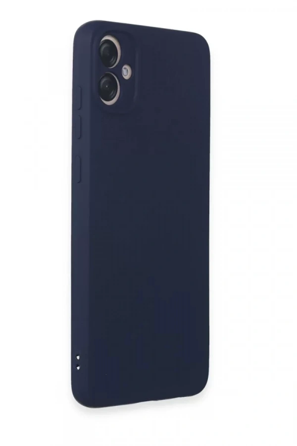 Samsung Galaxy A05 Kılıf First Silikon - Lacivert
