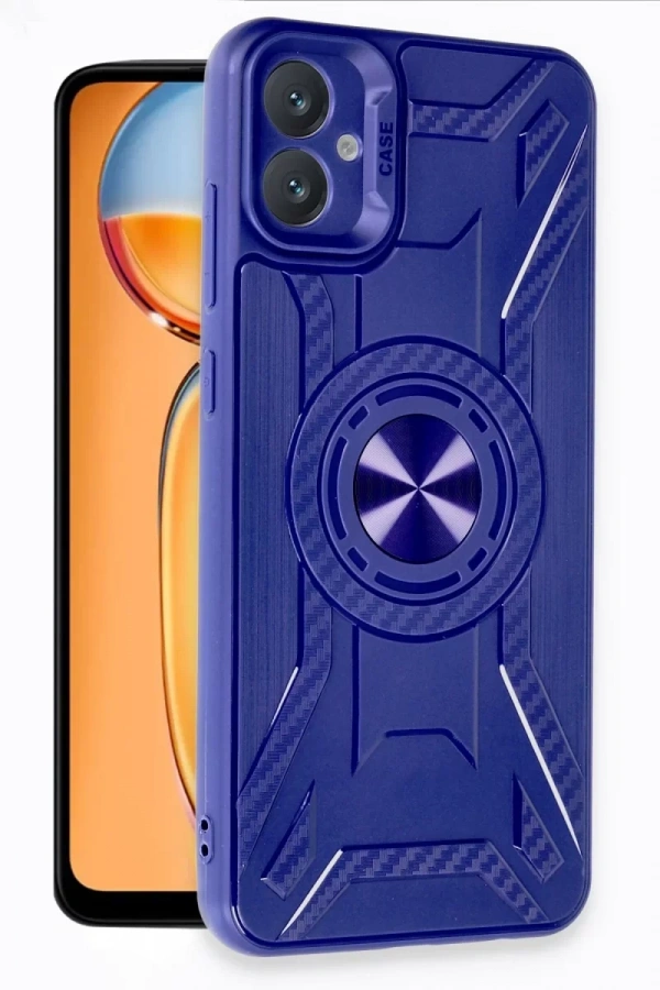 Samsung Galaxy A05 Kılıf Lincoln Silikon - Lacivert