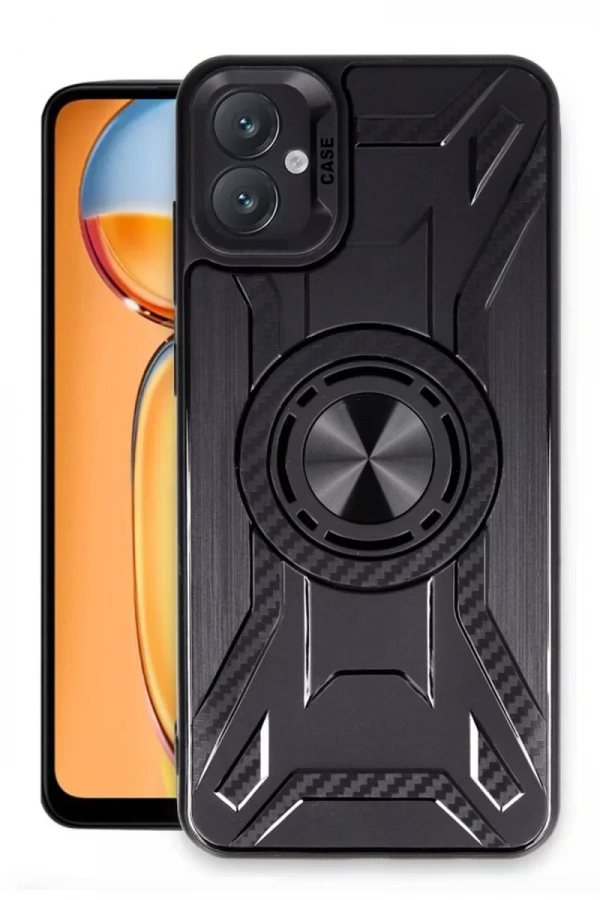 Samsung Galaxy A05 Kılıf Lincoln Silikon - Siyah