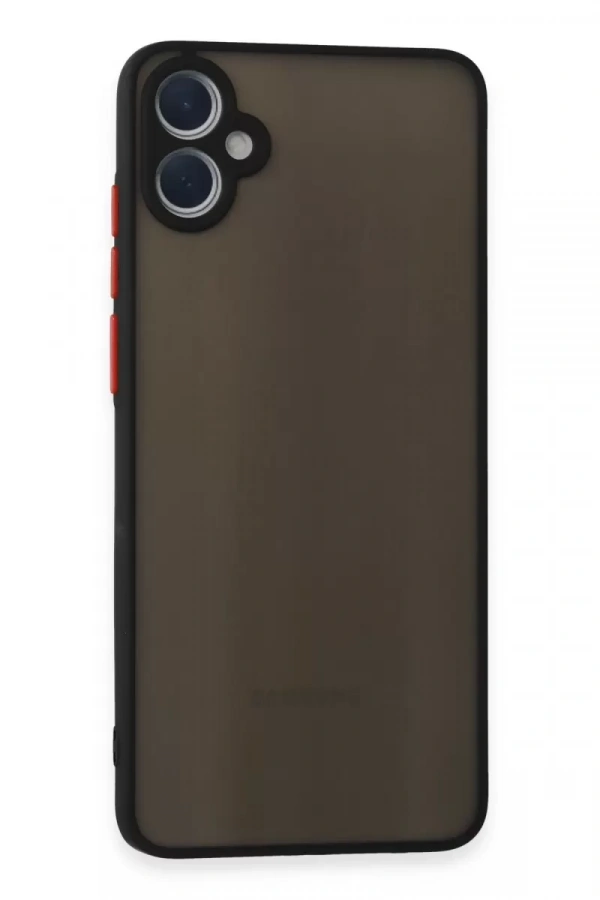 Samsung Galaxy A05 Kılıf Montreal Silikon Kapak - Siyah