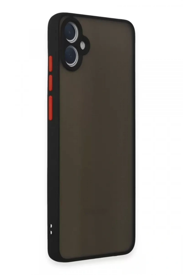 Samsung Galaxy A05 Kılıf Montreal Silikon Kapak - Siyah