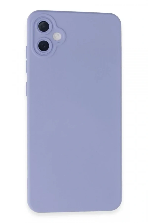 Samsung Galaxy A05 Kılıf Nano içi Kadife Silikon - Lila