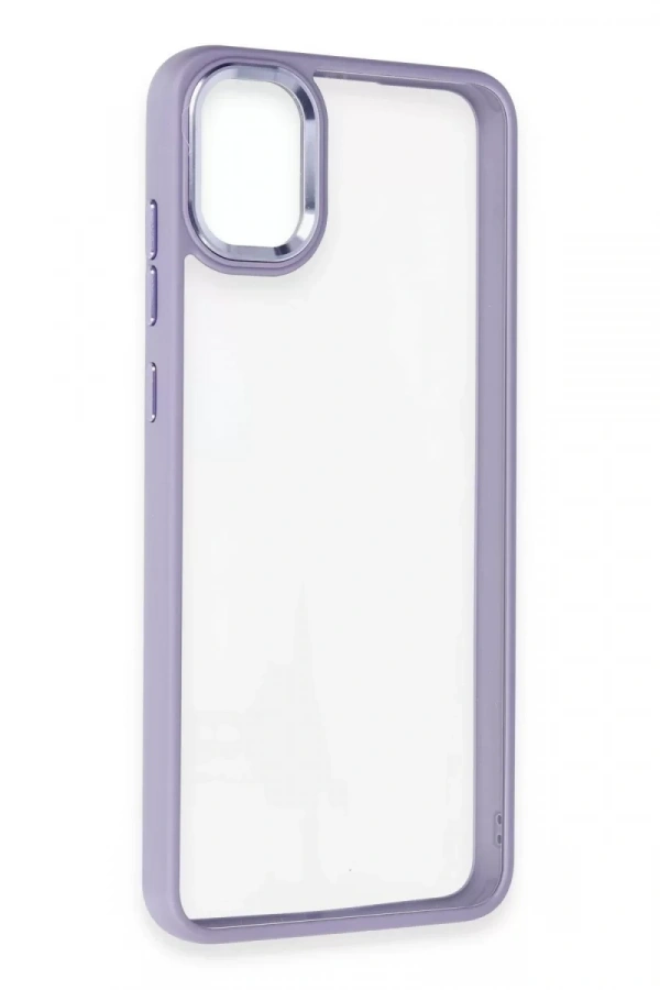 Samsung Galaxy A05 Kılıf Power Silikon - Lila