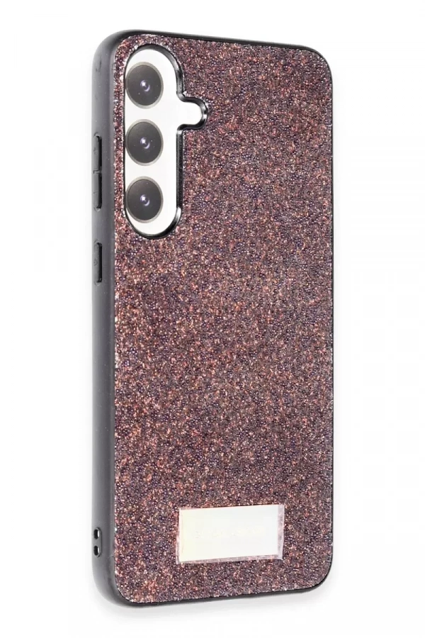 Samsung Galaxy A05S Bright Simli Kapak - Derin Mor