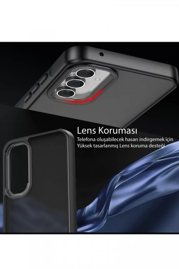 Samsung Galaxy A05S Kılıf Elegant Kapak - Derin Mor