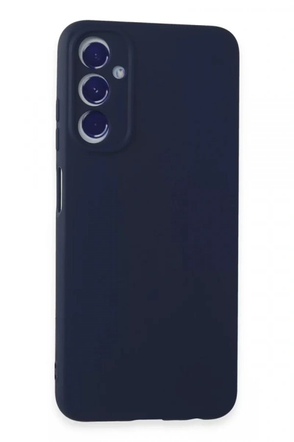 Samsung Galaxy A05S Kılıf First Silikon - Lacivert