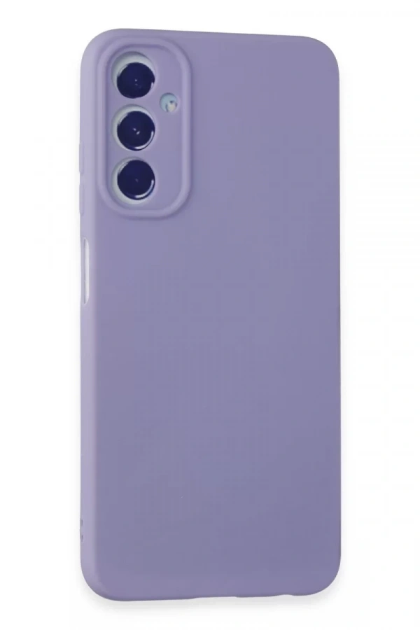 Samsung Galaxy A05S Kılıf First Silikon - Lila