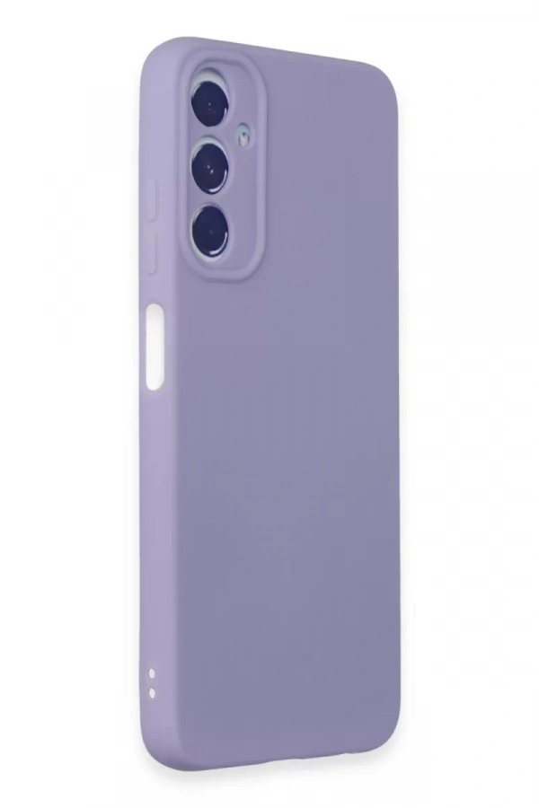 Samsung Galaxy A05S Kılıf First Silikon - Lila