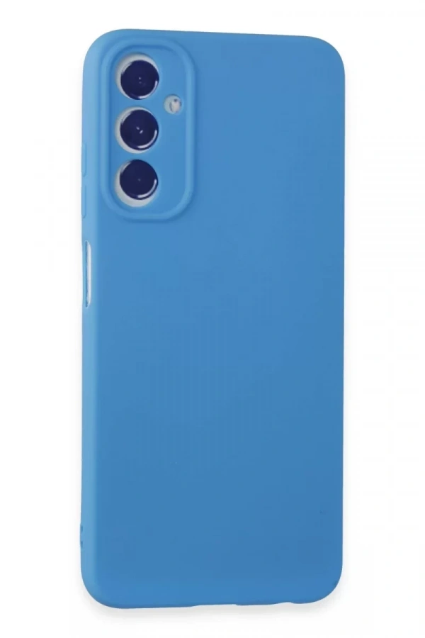 Samsung Galaxy A05S Kılıf First Silikon - Mavi