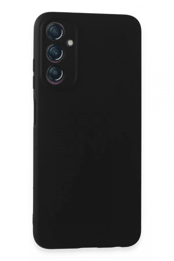 Samsung Galaxy A05S Kılıf First Silikon - Siyah