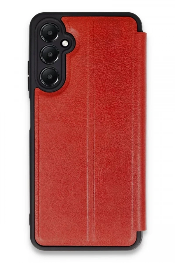 Samsung Galaxy A05S Kılıf Flip Cover - Kırmızı
