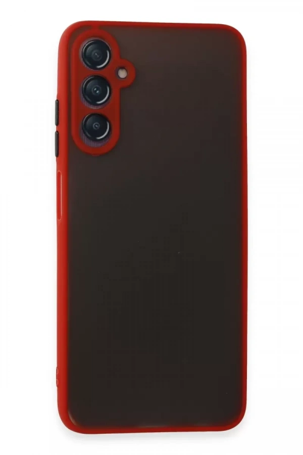 Samsung Galaxy A05S Kılıf Montreal Silikon Kapak - Kırmızı