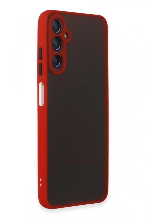 Samsung Galaxy A05S Kılıf Montreal Silikon Kapak - Kırmızı