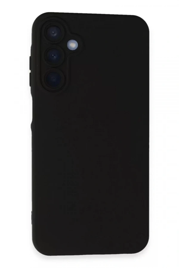 Samsung Galaxy A05S Kılıf Nano içi Kadife Silikon - Siyah