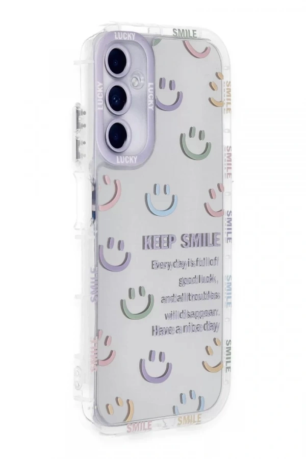 Samsung Galaxy A05S Kılıf Reflexion Desenli Kapak - Desen 2