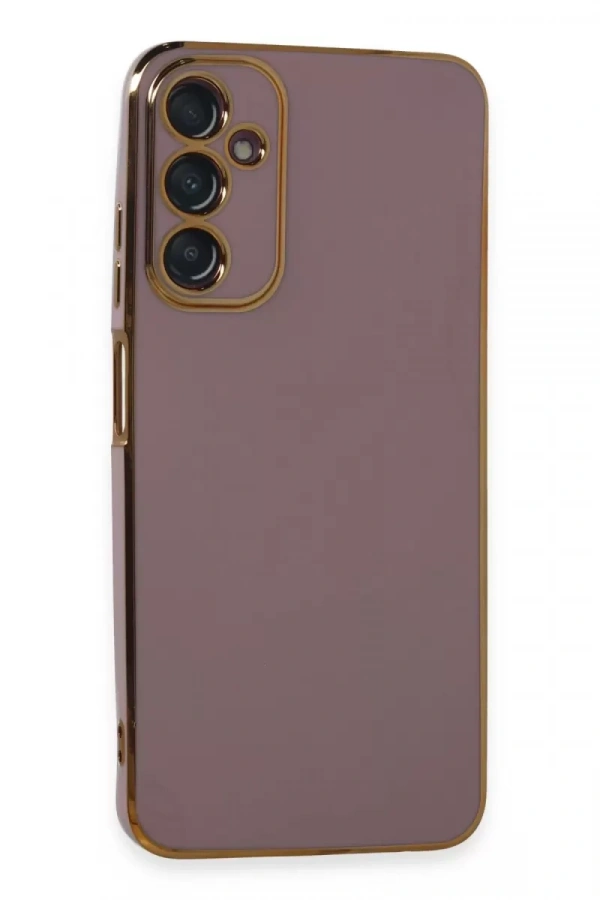 Samsung Galaxy A05S Kılıf Volet Silikon - Mor