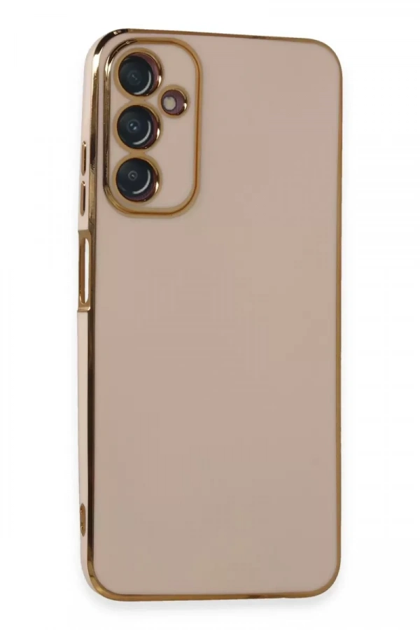 Samsung Galaxy A05S Kılıf Volet Silikon - Pembe