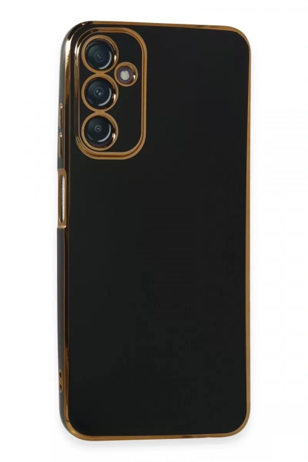 Samsung Galaxy A05S Kılıf Volet Silikon - Siyah