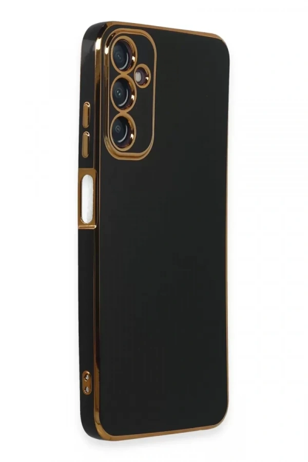 Samsung Galaxy A05S Kılıf Volet Silikon - Siyah