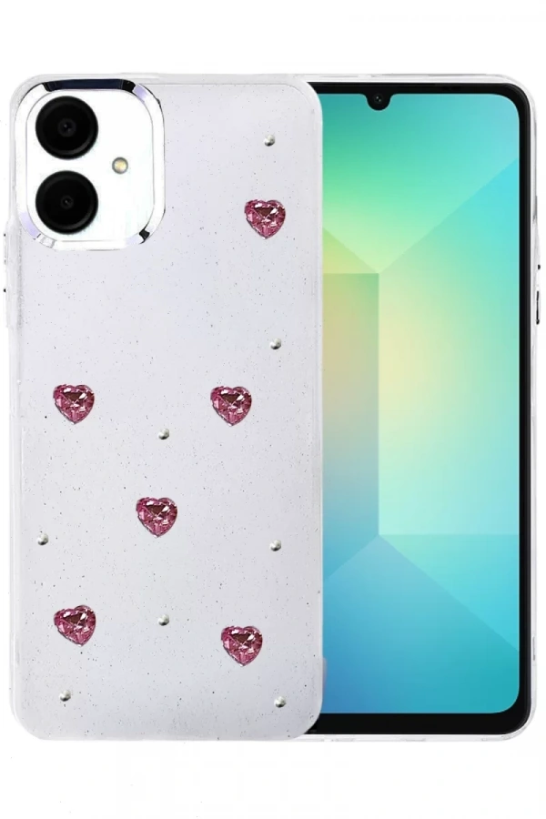 Samsung Galaxy A06 Fiyonk Desenli Kapak - Desen 7