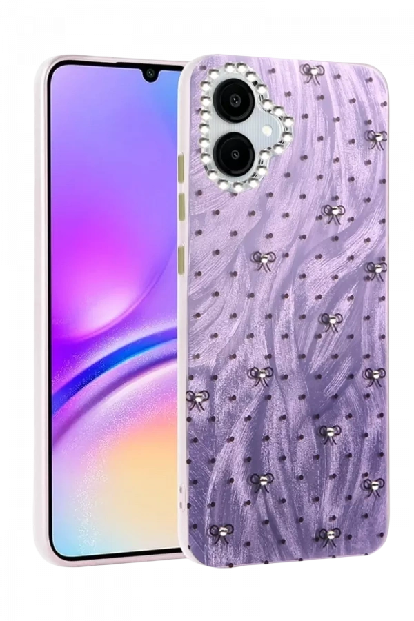 Samsung Galaxy A06 Kılıf Blade Aynalı Desenli Kapak - Desen 2