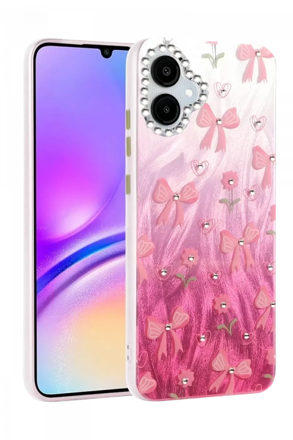 Samsung Galaxy A06 Kılıf Blade Aynalı Desenli Kapak - Desen 3