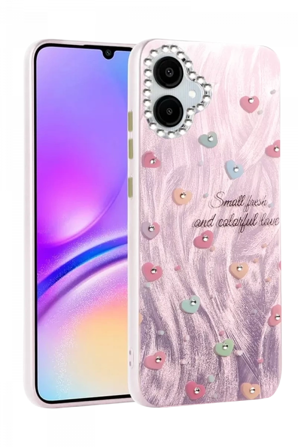 Samsung Galaxy A06 Kılıf Blade Aynalı Desenli Kapak - Desen 8