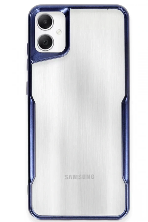 Samsung Galaxy A06 Kılıf Boyi Silikon Kapak - Lacivert