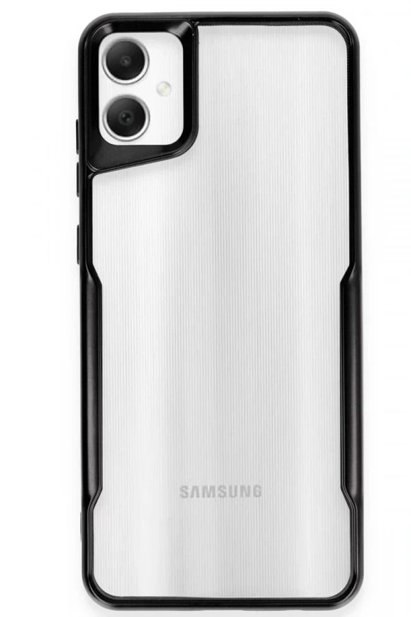 Samsung Galaxy A06 Kılıf Boyi Silikon Kapak - Siyah