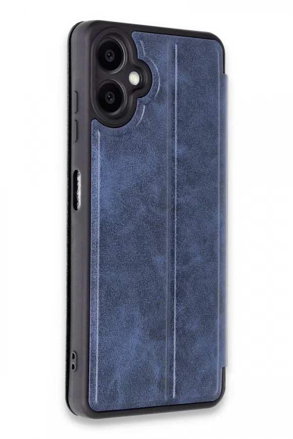 Samsung Galaxy A06 Kılıf Flip Cover - Lacivert