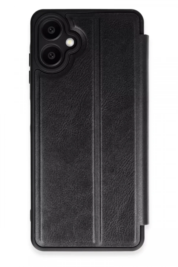 Samsung Galaxy A06 Kılıf Flip Cover - Siyah