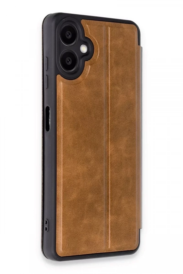 Samsung Galaxy A06 Kılıf Flip Cover - Taba