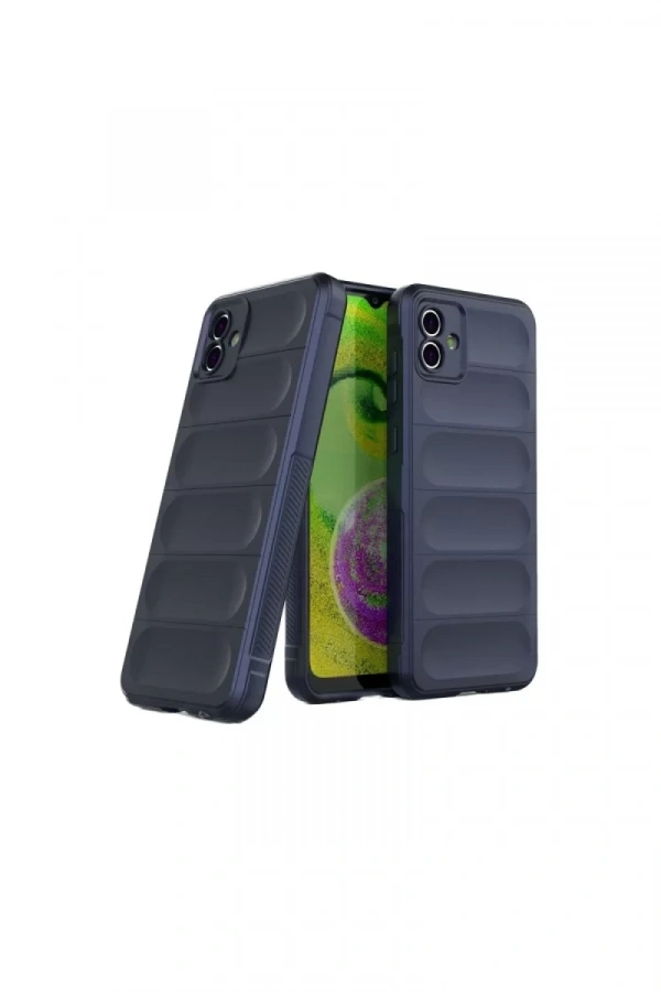 Samsung Galaxy A06 Kılıf Optimum Silikon - Lacivert