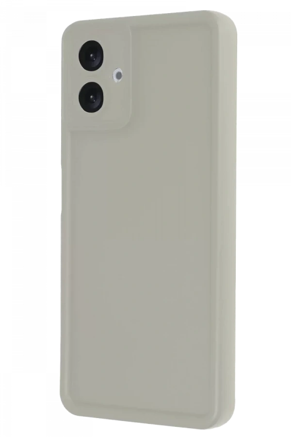 Samsung Galaxy A06 Kılıf Viera Silikon - Krem