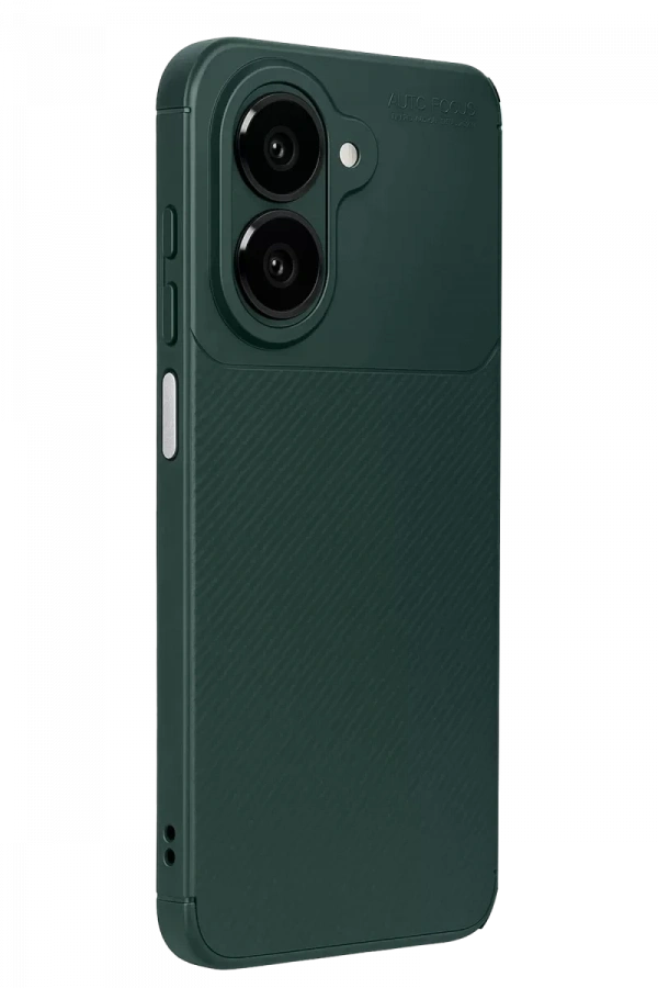 Samsung Galaxy A07 4G Auto Focus Karbon Kapak - Koyu Yeşil