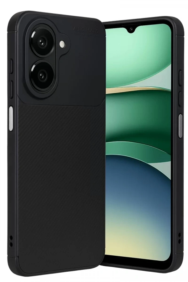 Samsung Galaxy A07 4G Auto Focus Karbon Kapak - Siyah