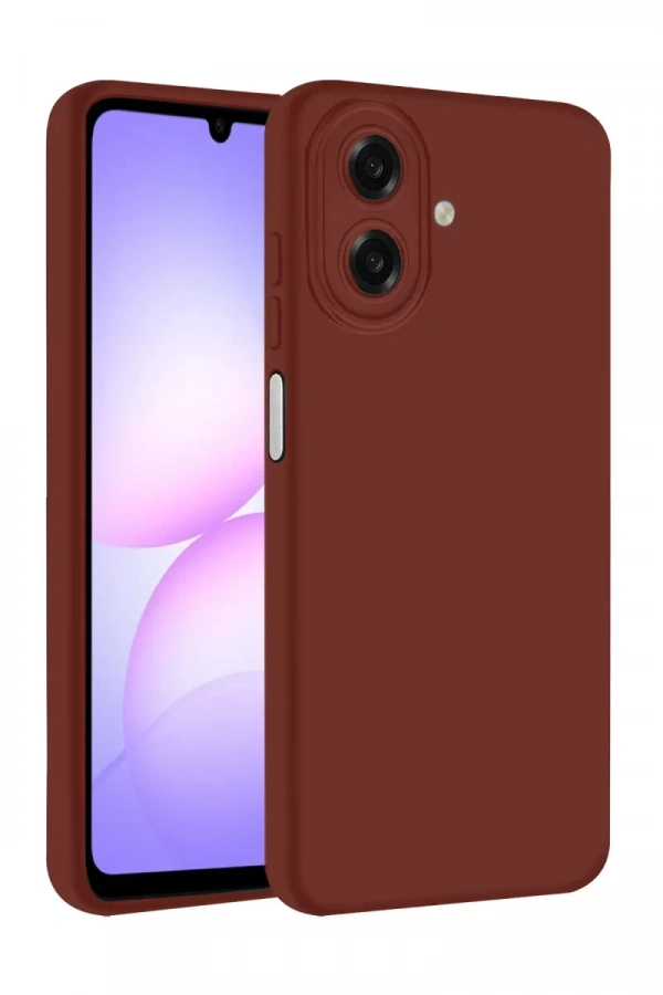 Samsung Galaxy A07 4G First Silikon - Bordo